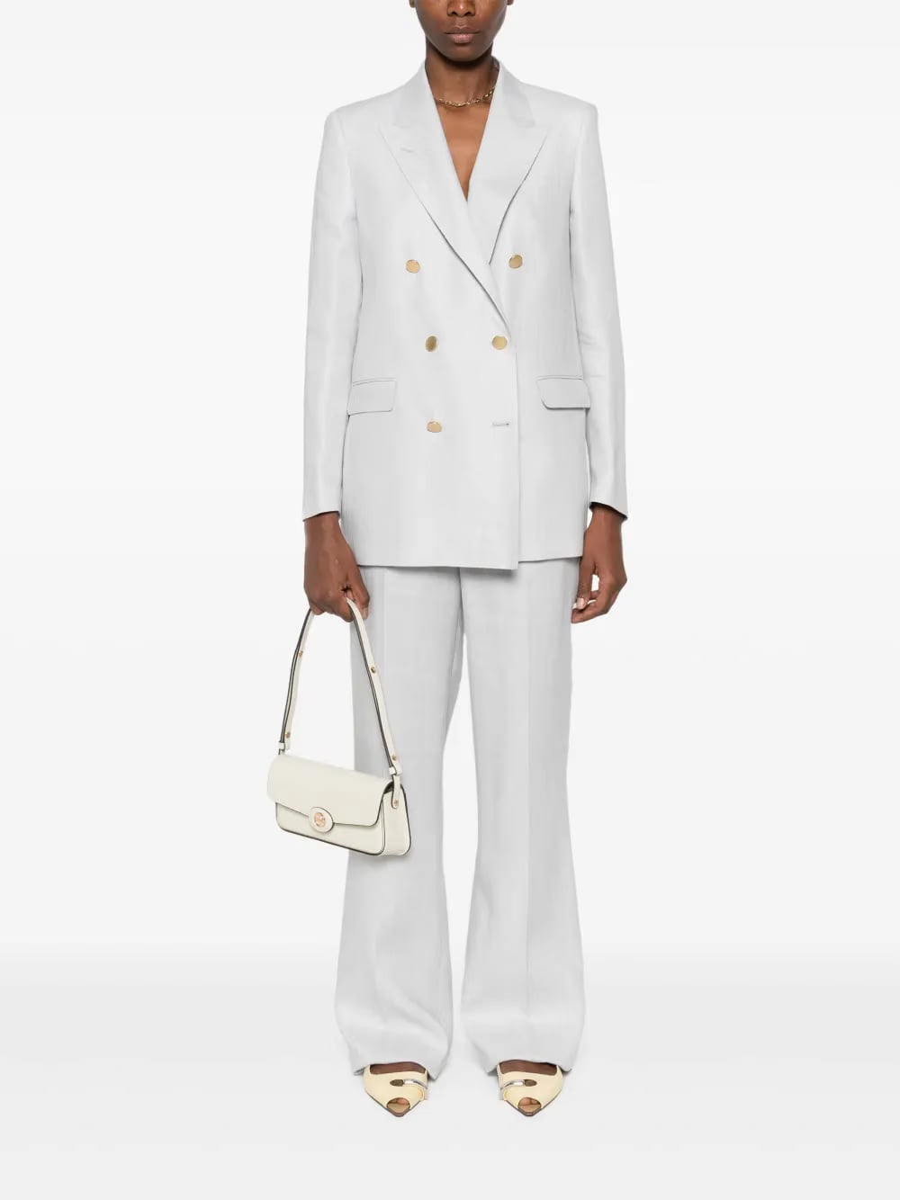 linen suit