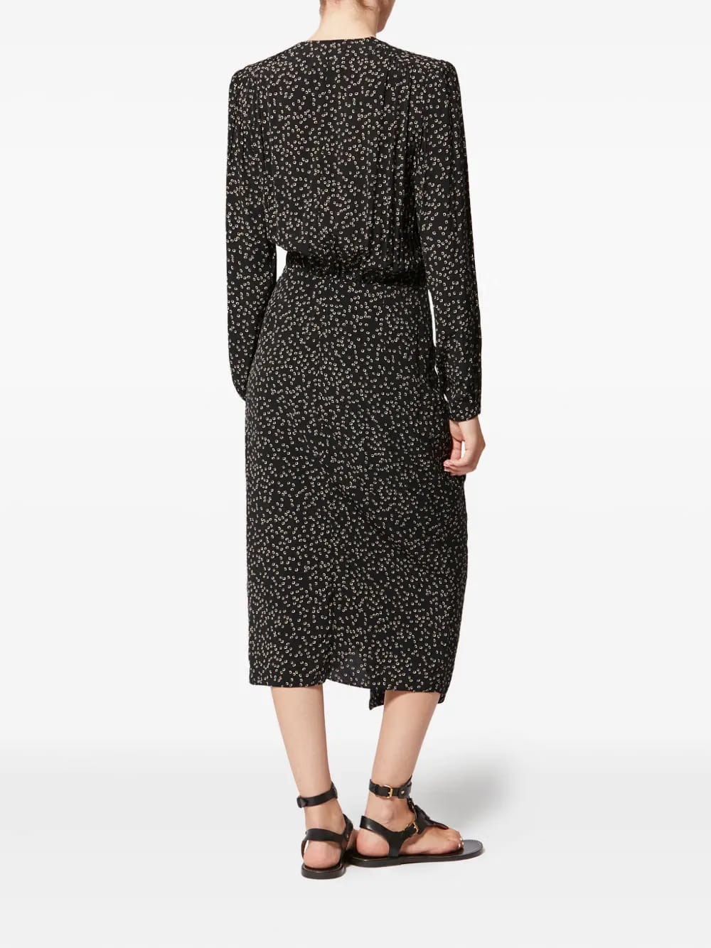 Daylia printed midi dress