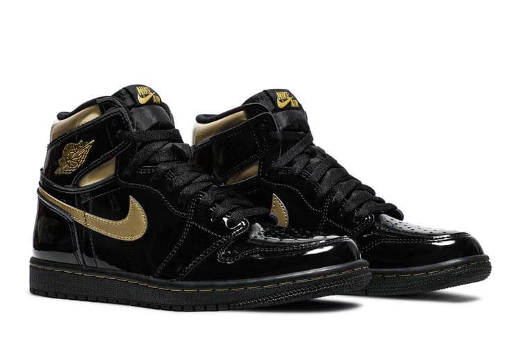 Air Jordan 1 Retro High OG Black Metallic Gold