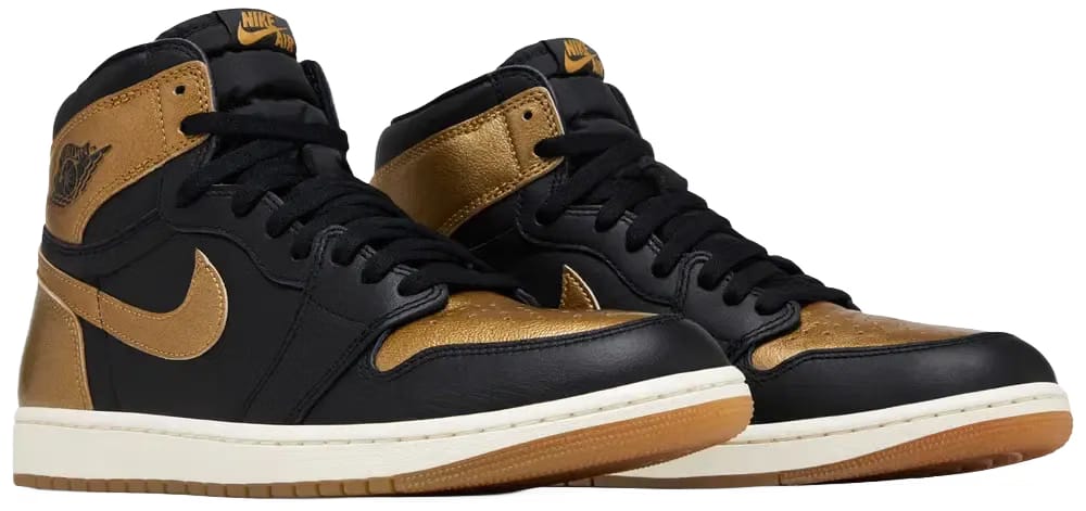 Air Jordan 1 Retro High OG Black Metallic Gold