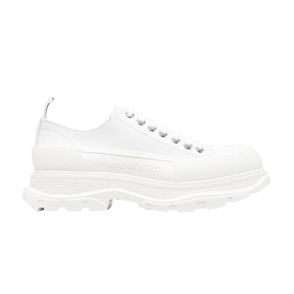 Alexander McQueen Wmns Tread Slick Lace Up 'White'