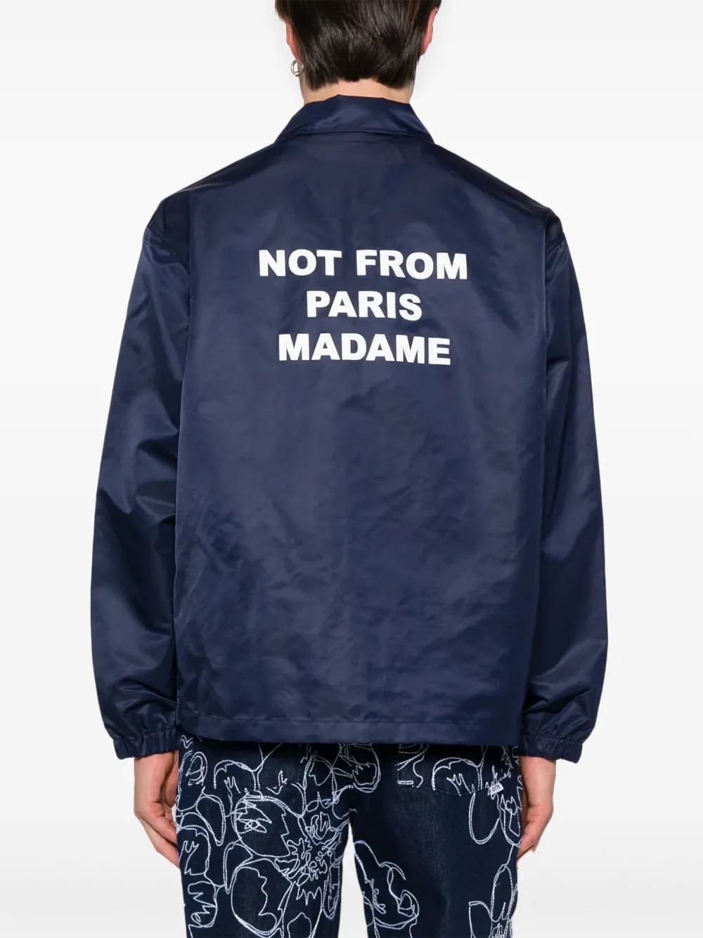 La Veste Slogan jacket