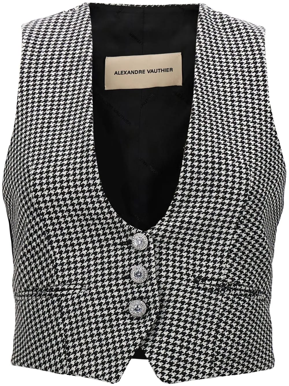 houndstooth waistcoat
