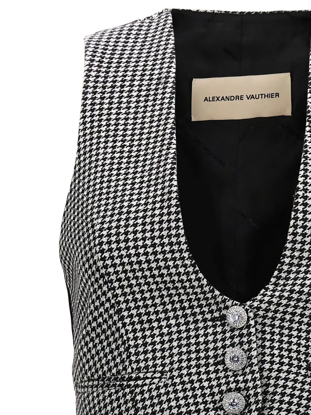houndstooth waistcoat
