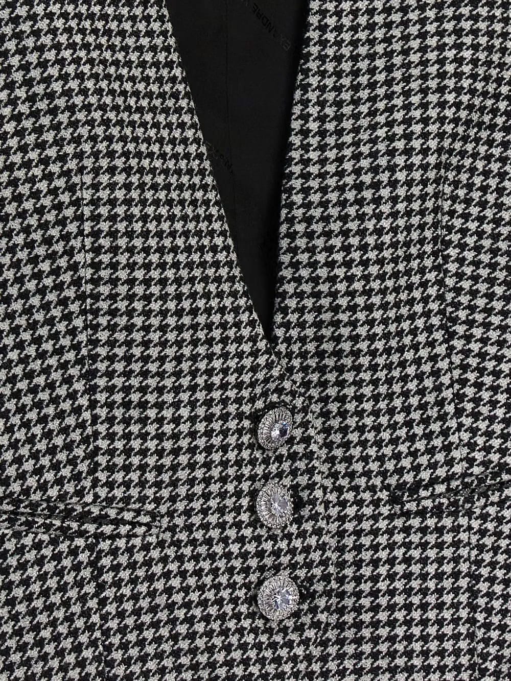 houndstooth waistcoat