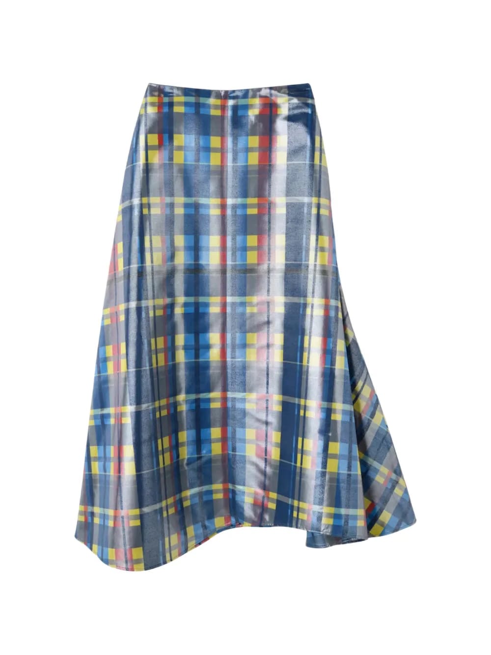checked skirt
