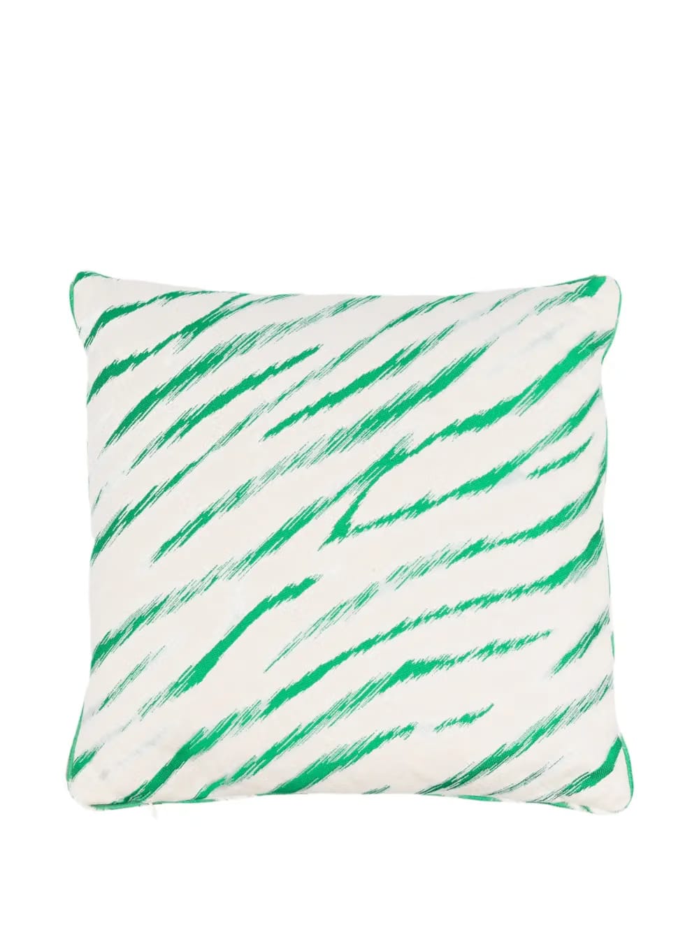 animal-print down-feather cushion