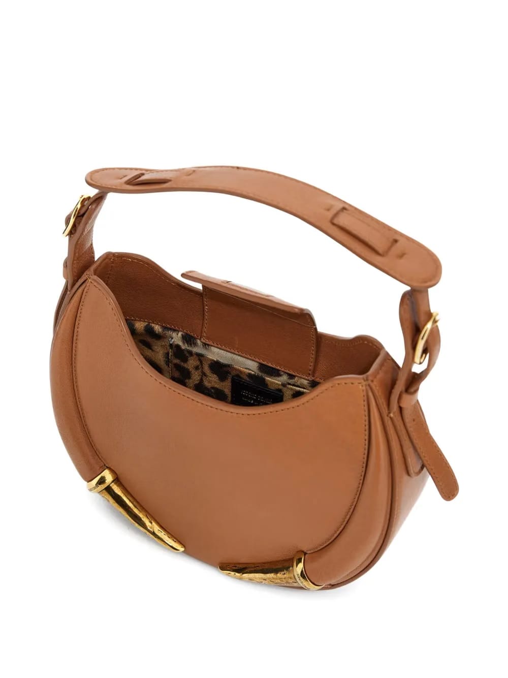 Fang Bag curved-handle shoulder bag