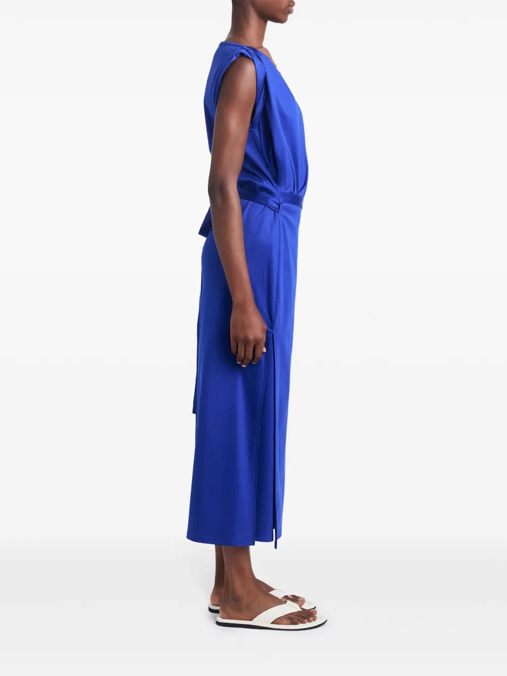 scoop neck organic cotton dress