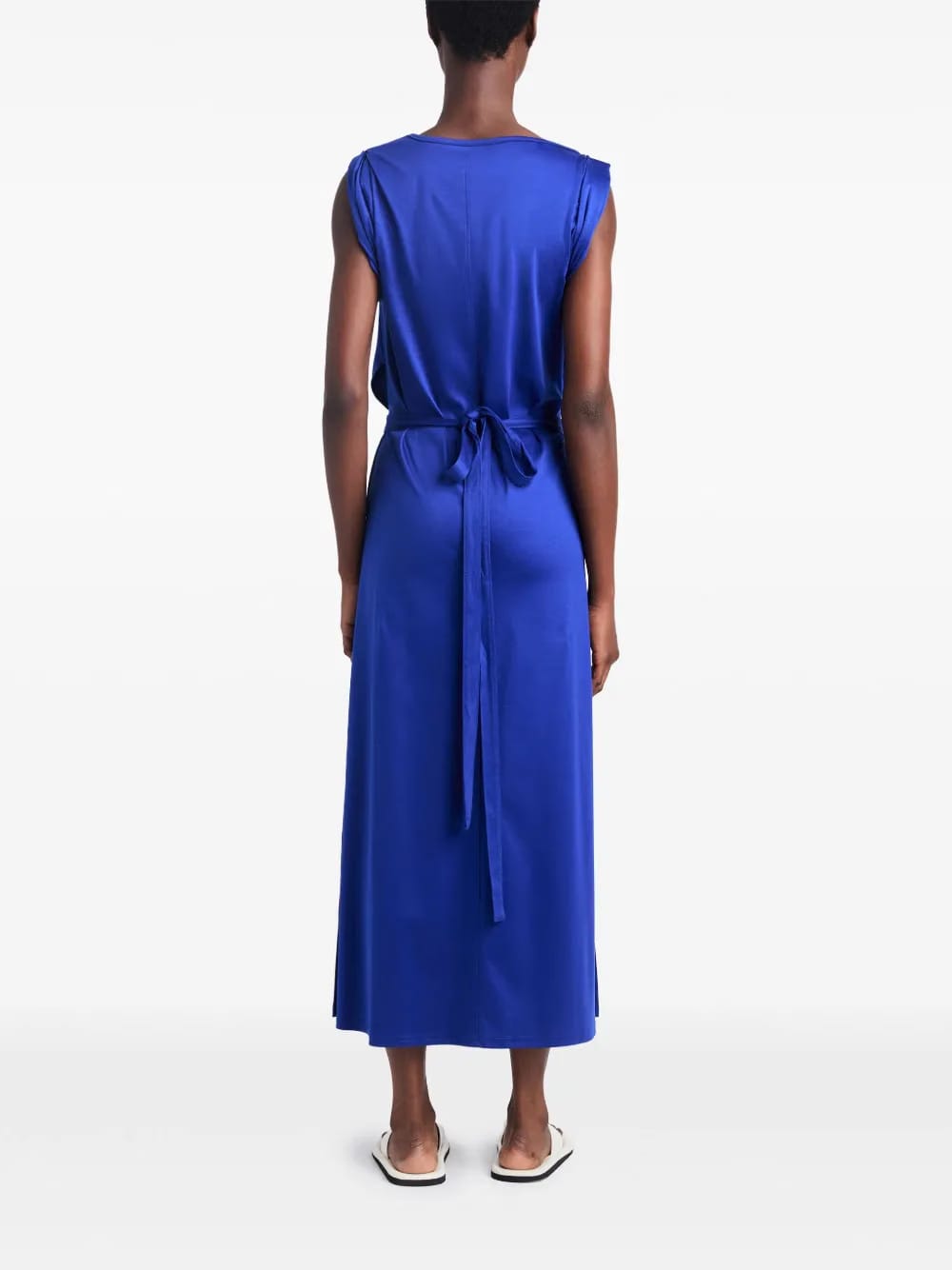 scoop neck organic cotton dress