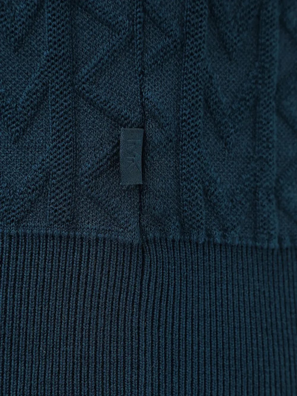 logo-jacquard jumper