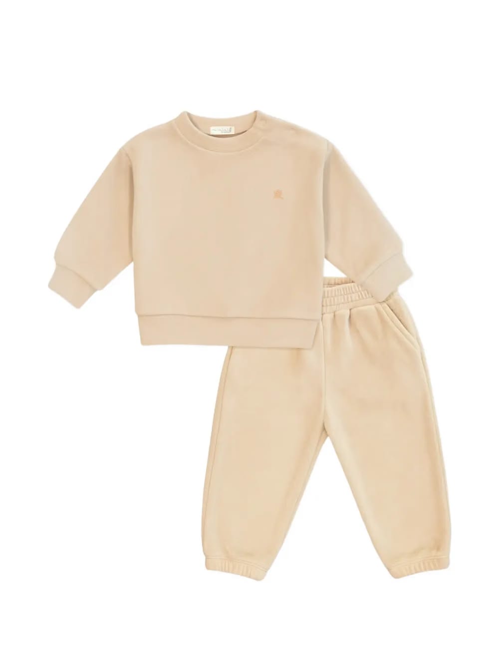 crew-neck tracksuit set (set of two)