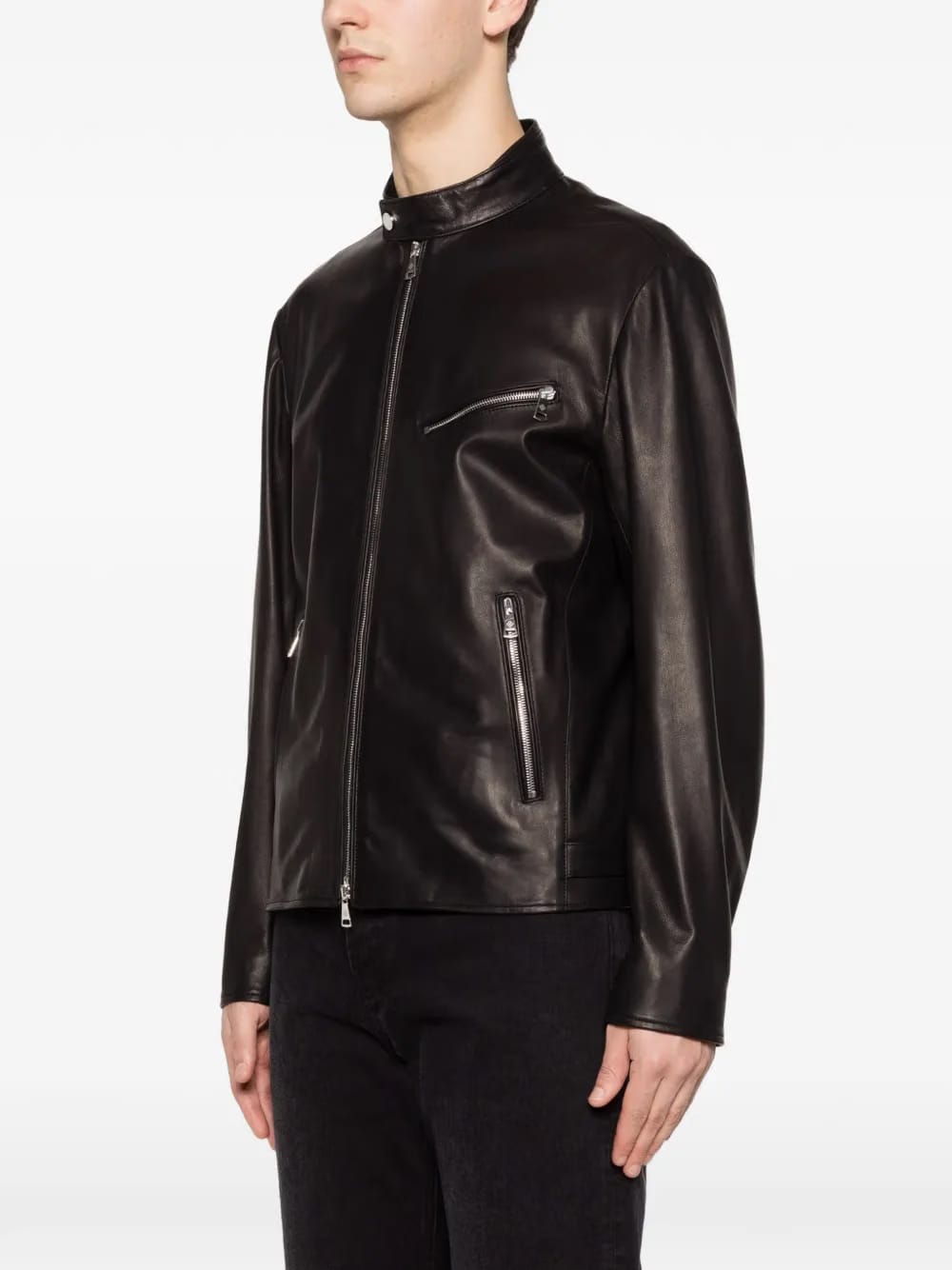 zip biker jacket