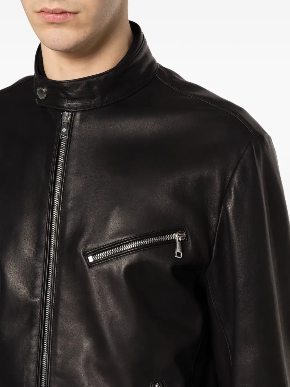 zip biker jacket