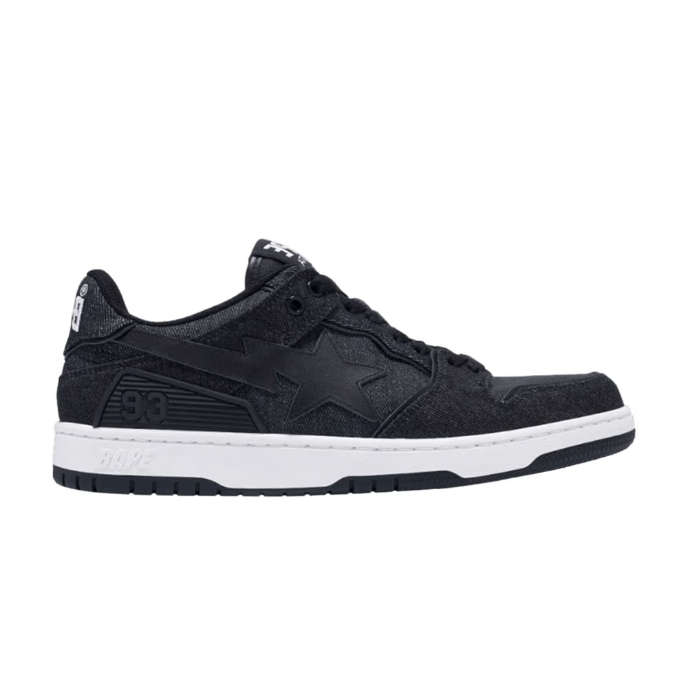 Sk8 Sta Black Denim