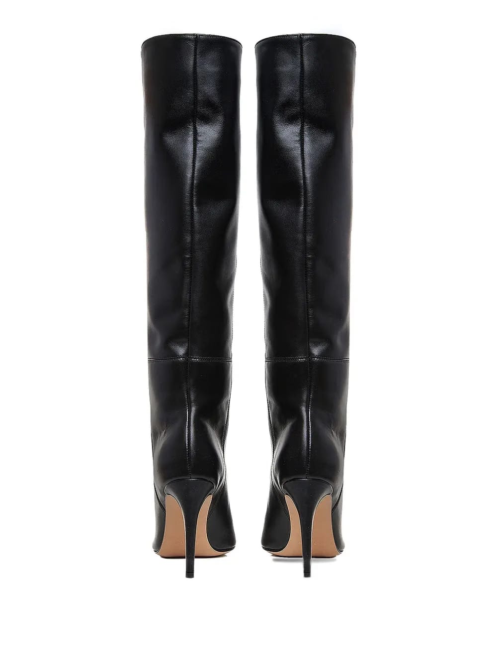 95mm Milla leather knee-high boots