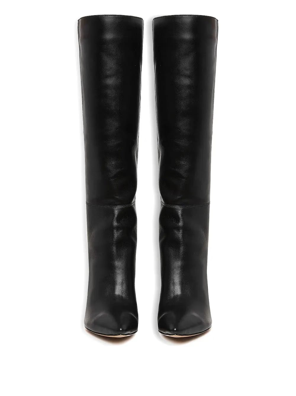 95mm Milla leather knee-high boots