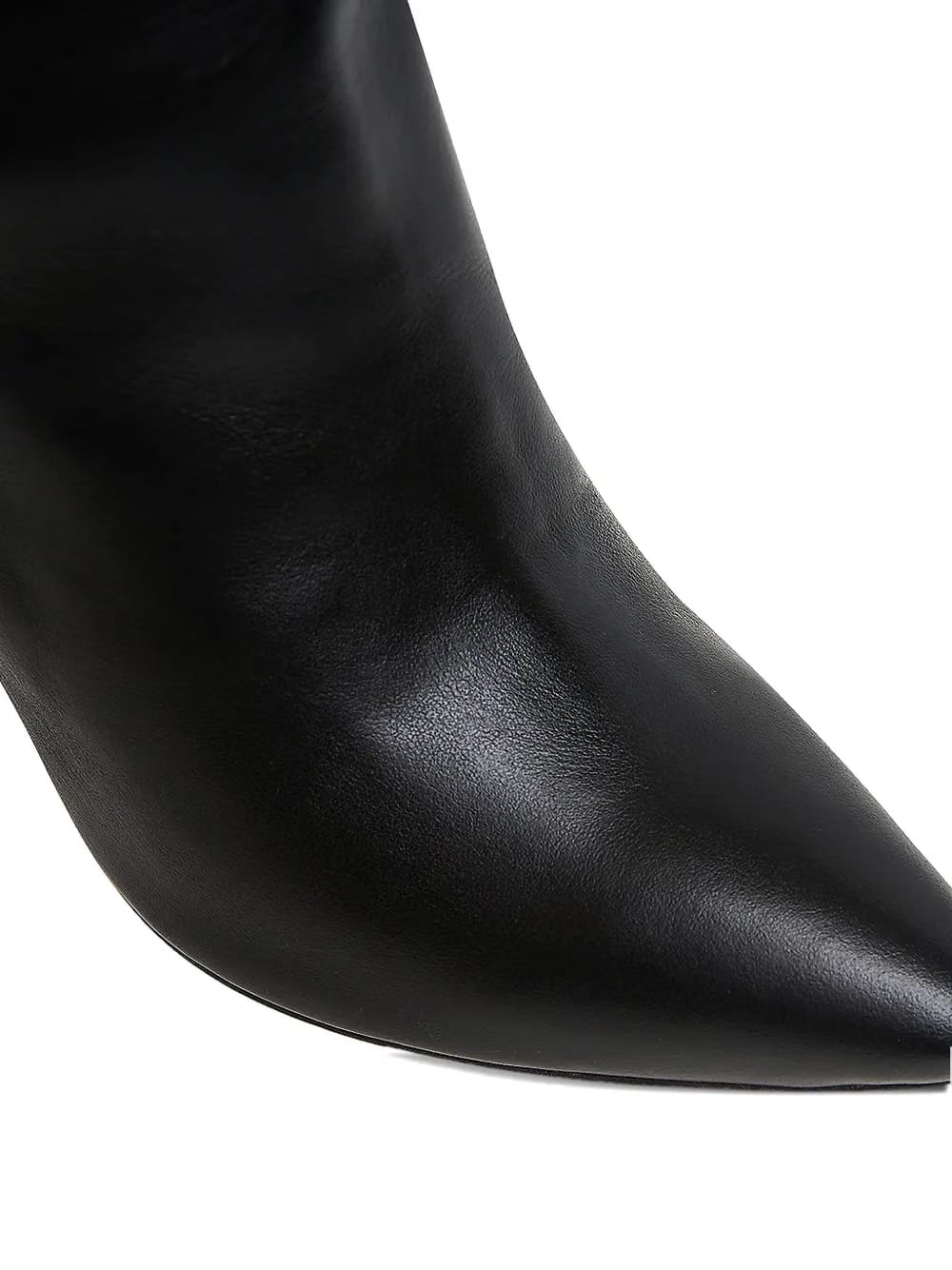 95mm Milla leather knee-high boots