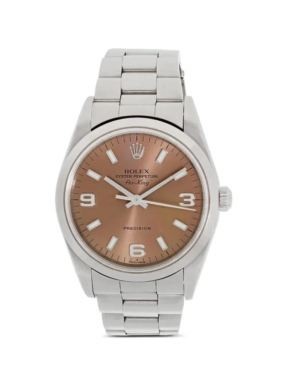 salmon air king 34mm watch