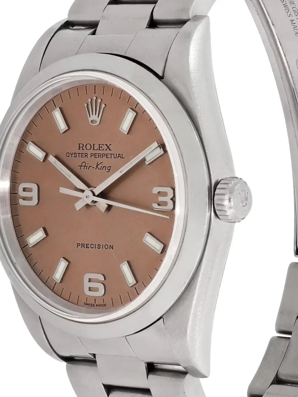 salmon air king 34mm watch