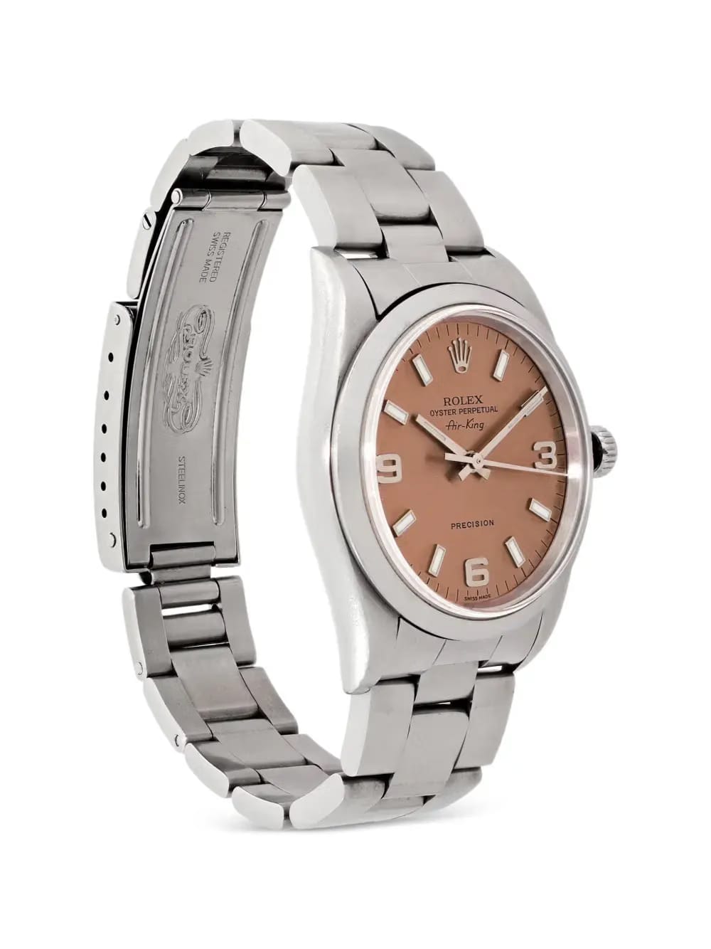 salmon air king 34mm watch