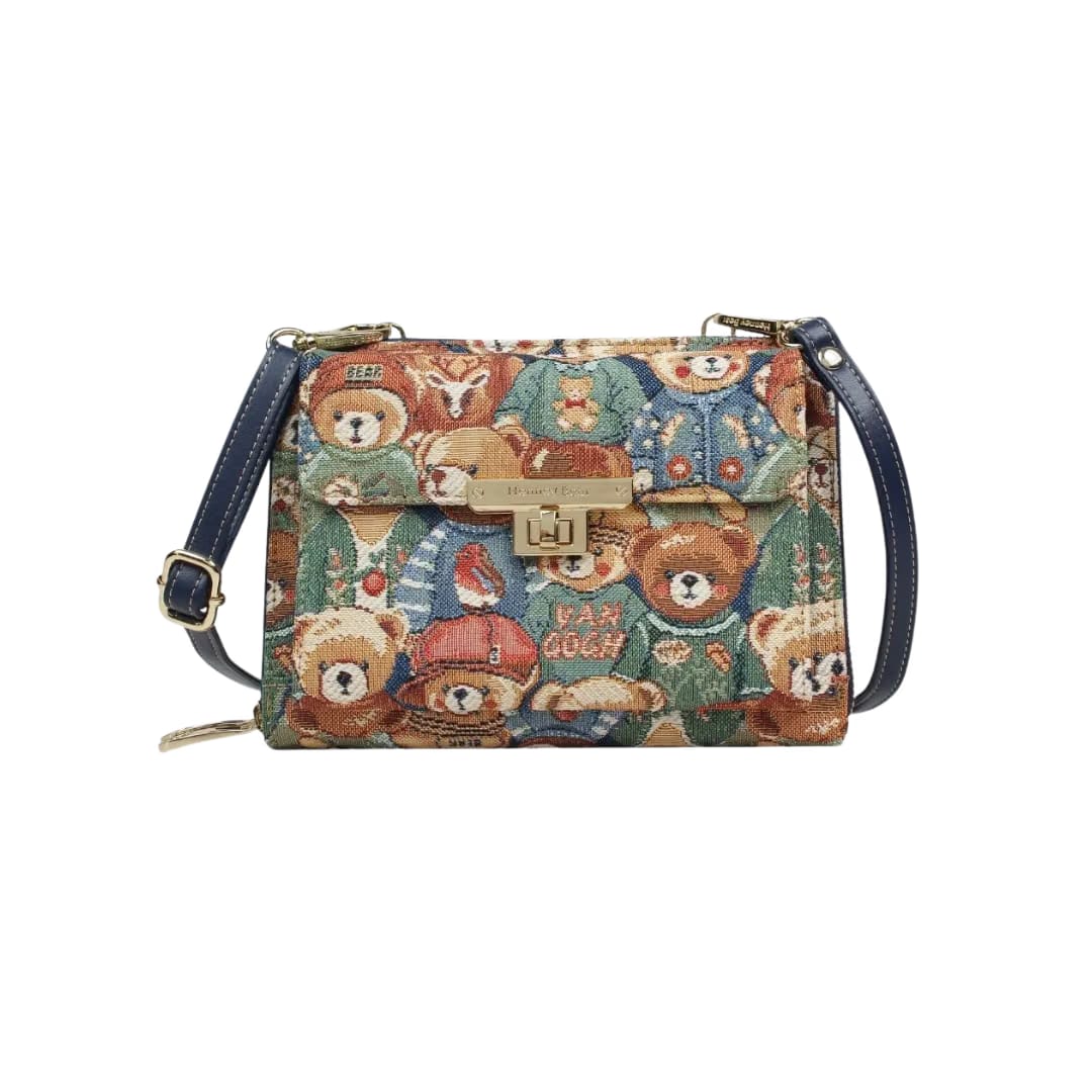Green Bear Crossbody Bag (HW-064-CLT-GB)