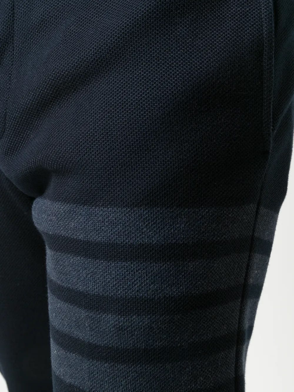 4-Bar slim-fit tonal trousers