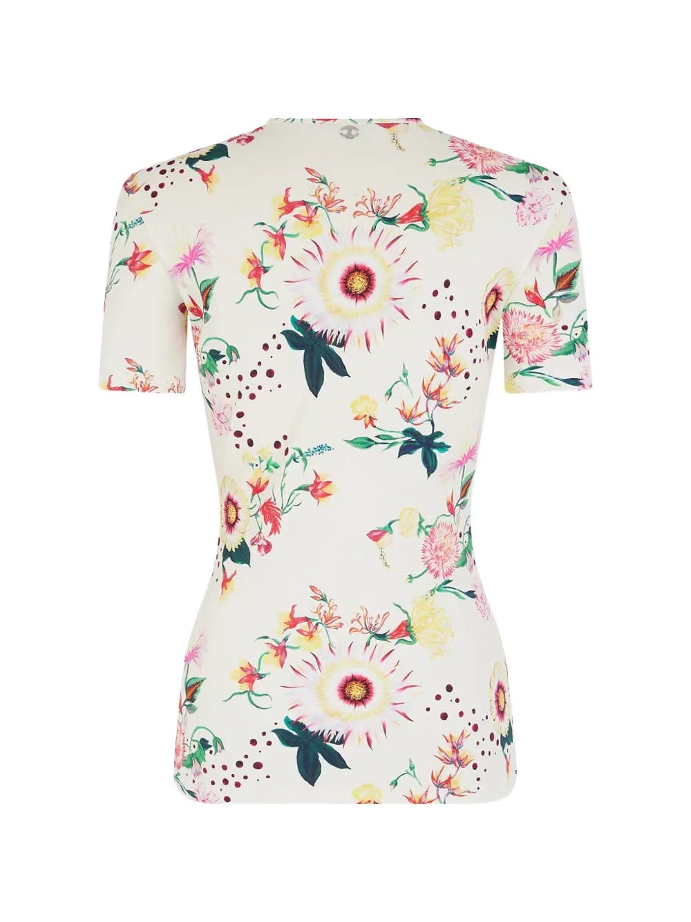 short-sleeve floral top