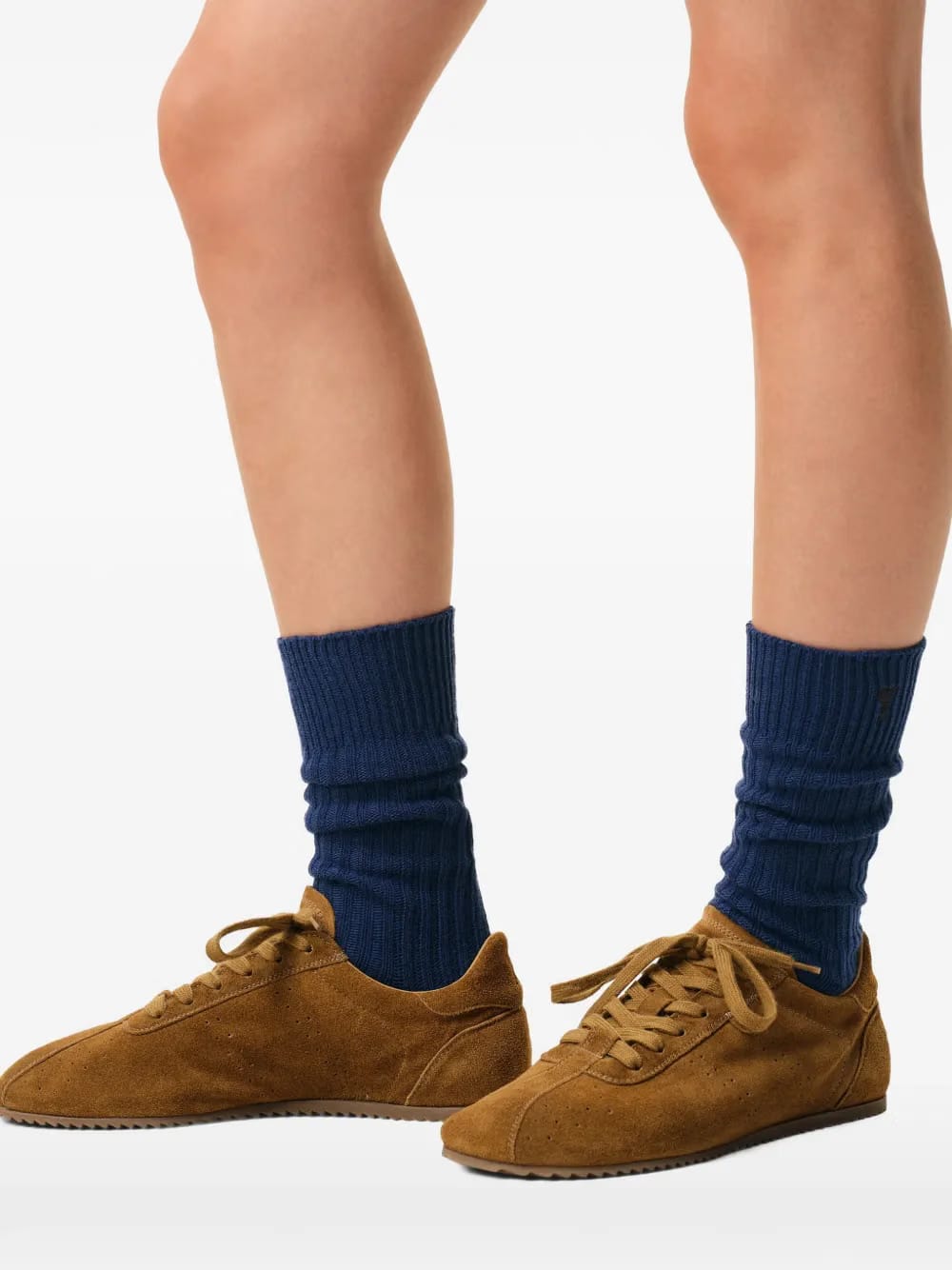 Ami De Coeur embroidered socks