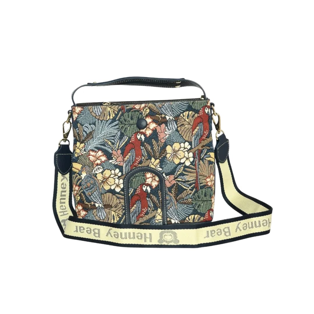 Parrot Song Shoulder Bag (H-357-SB-PS)