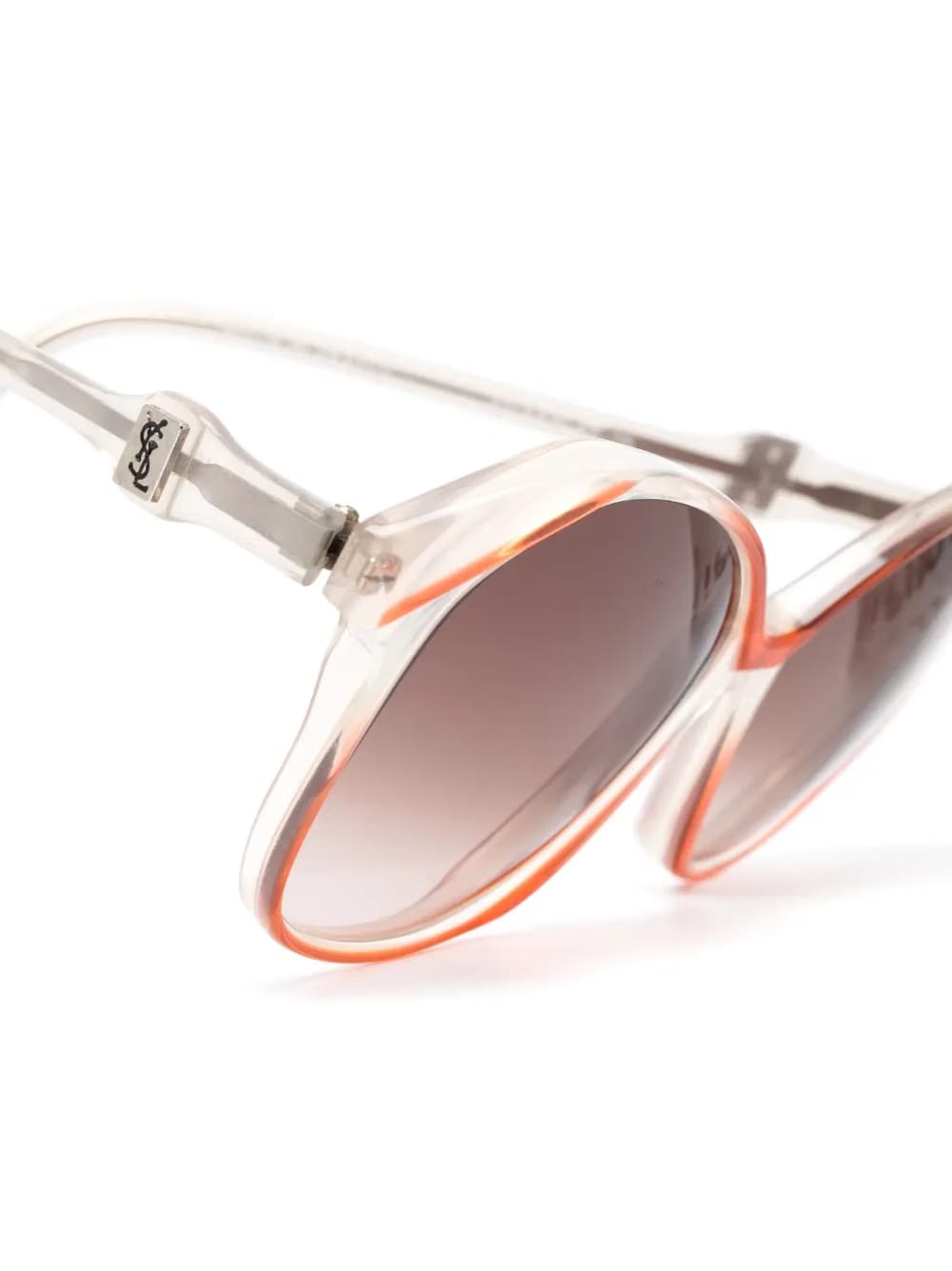1970s gradient oversized sunglasses