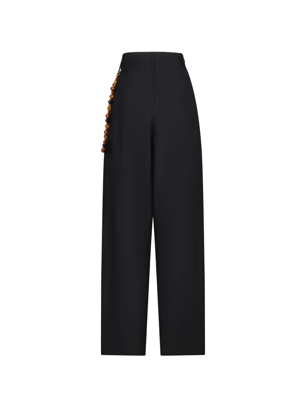 Phebe beaded wide-leg trousers