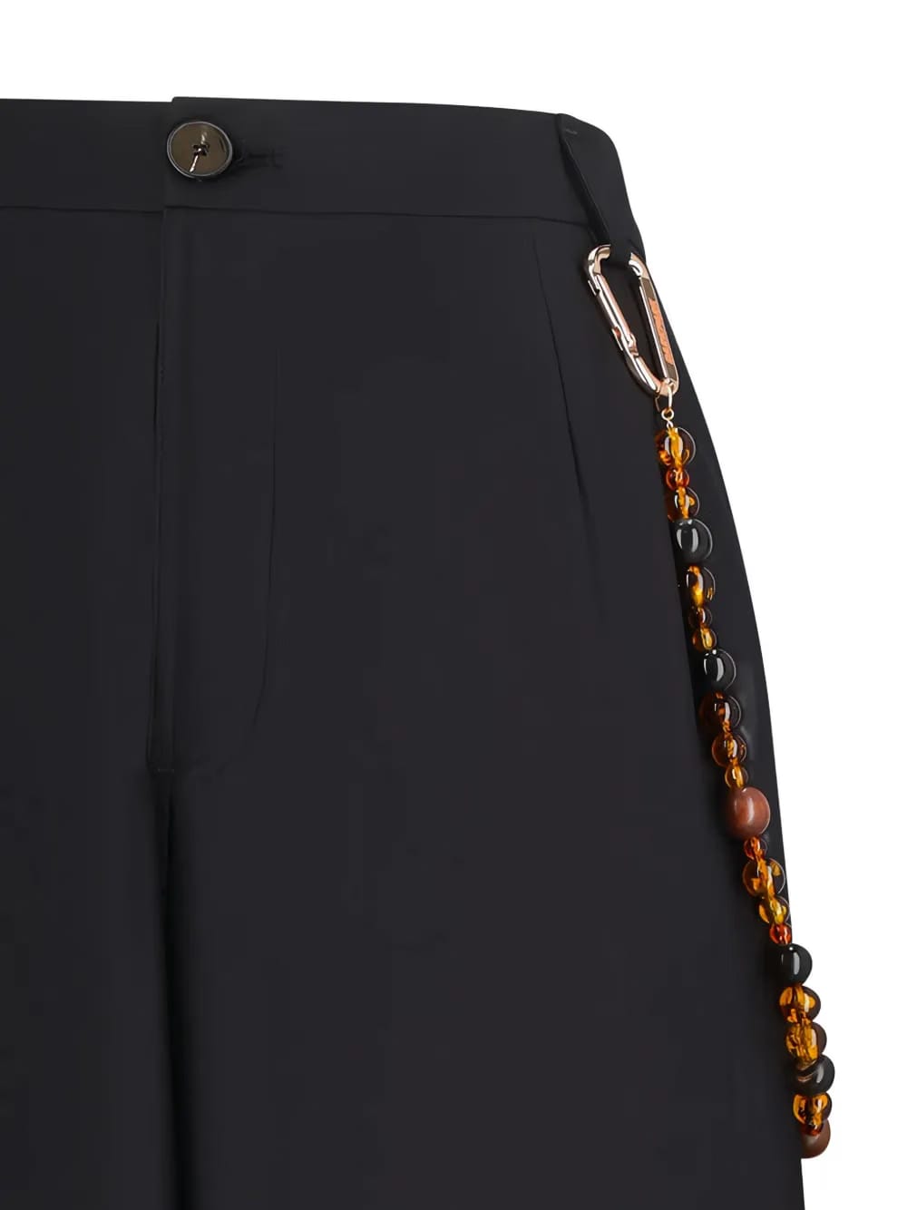 Phebe beaded wide-leg trousers