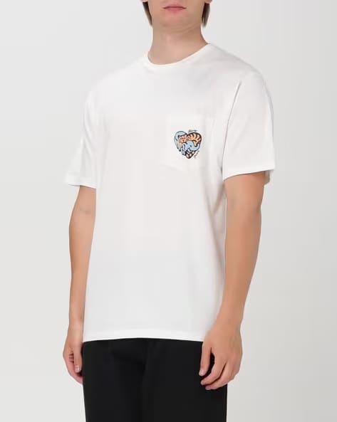 KENZO Jungle Heart Cotton Regular Fit T-Shirt