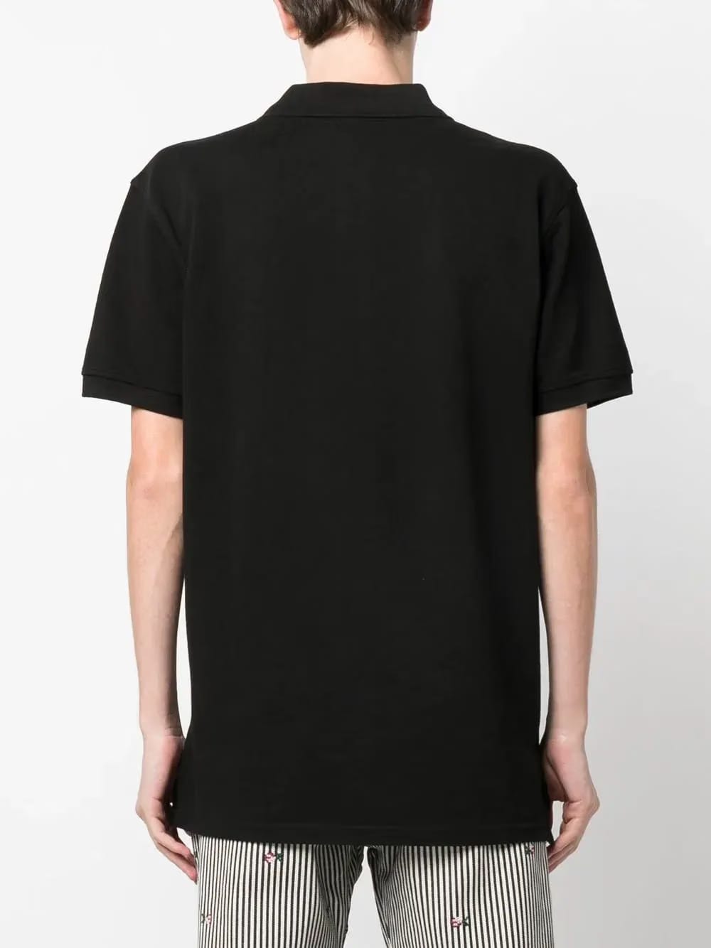 Kenzo logo-patch cotton polo shirt