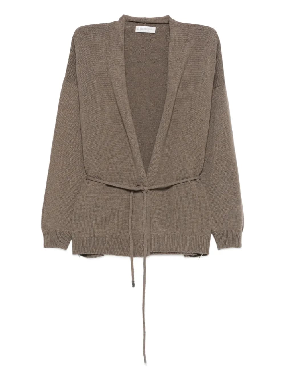 tie-waist cardigan