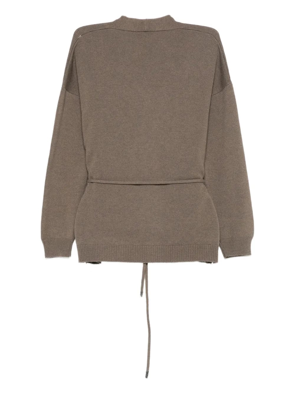 tie-waist cardigan