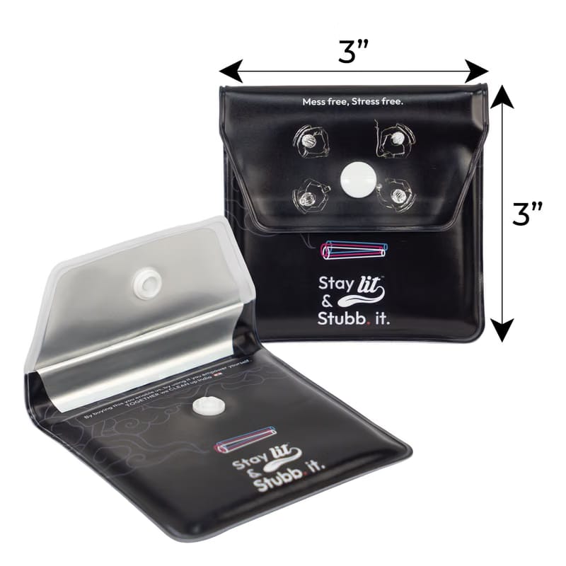 Lit x Stubb Pocket Ashtray