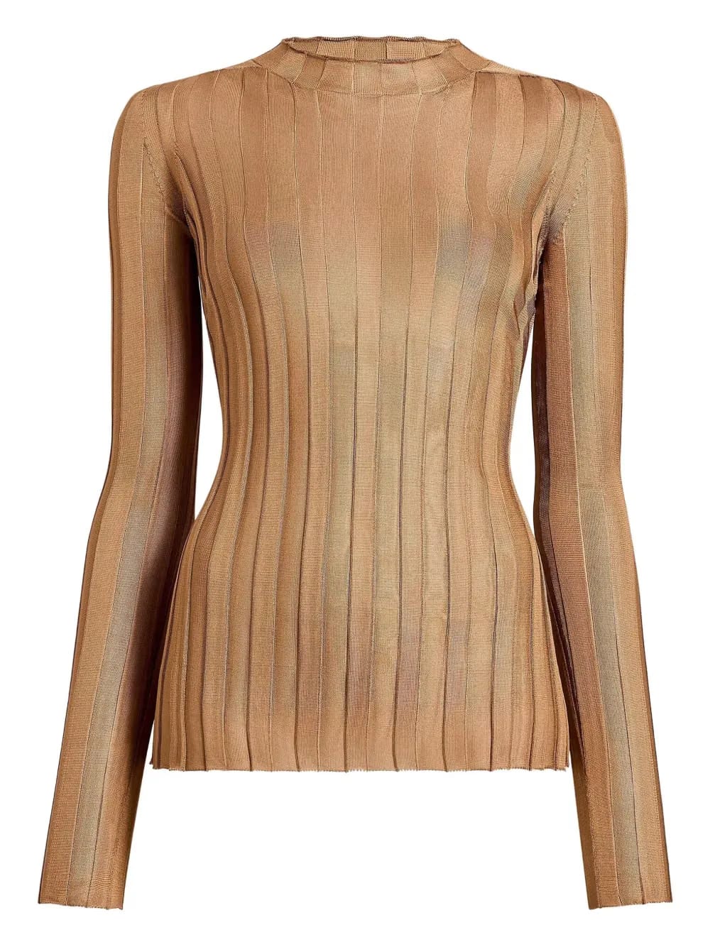 Cosette mock-neck knit top