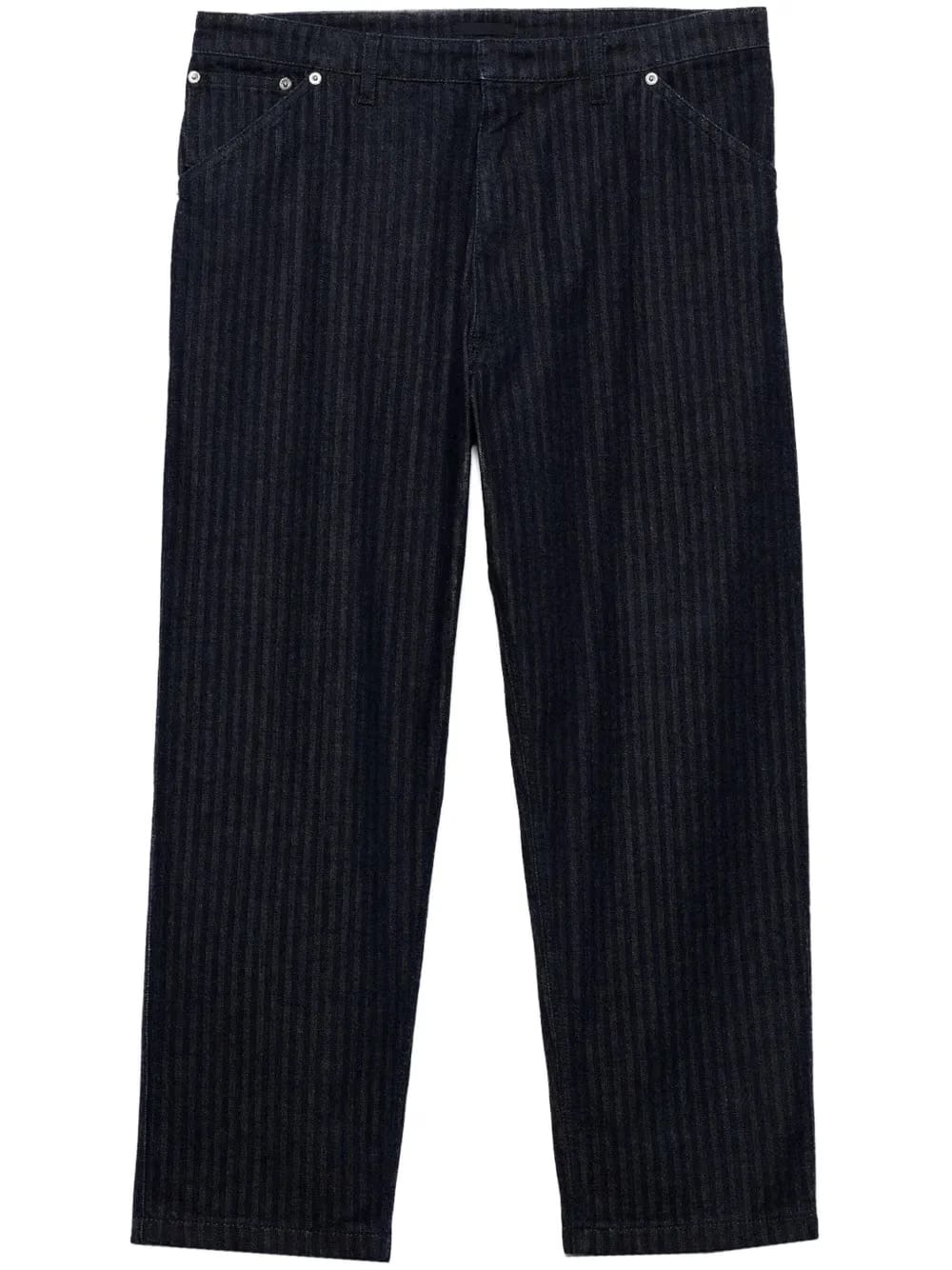 enamel-triangle logo trousers
