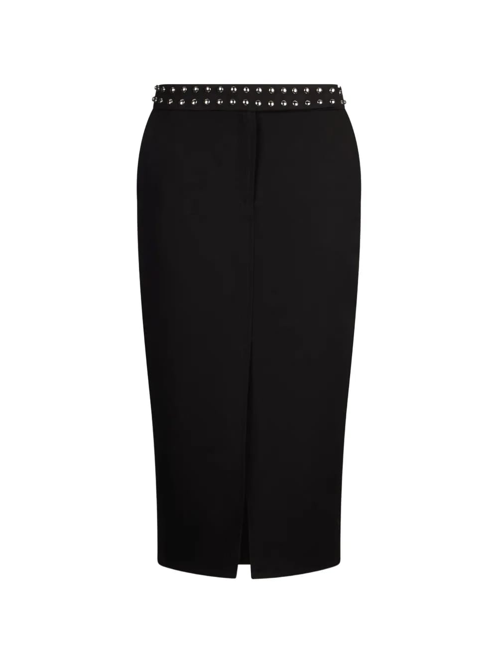 studded midi skirt