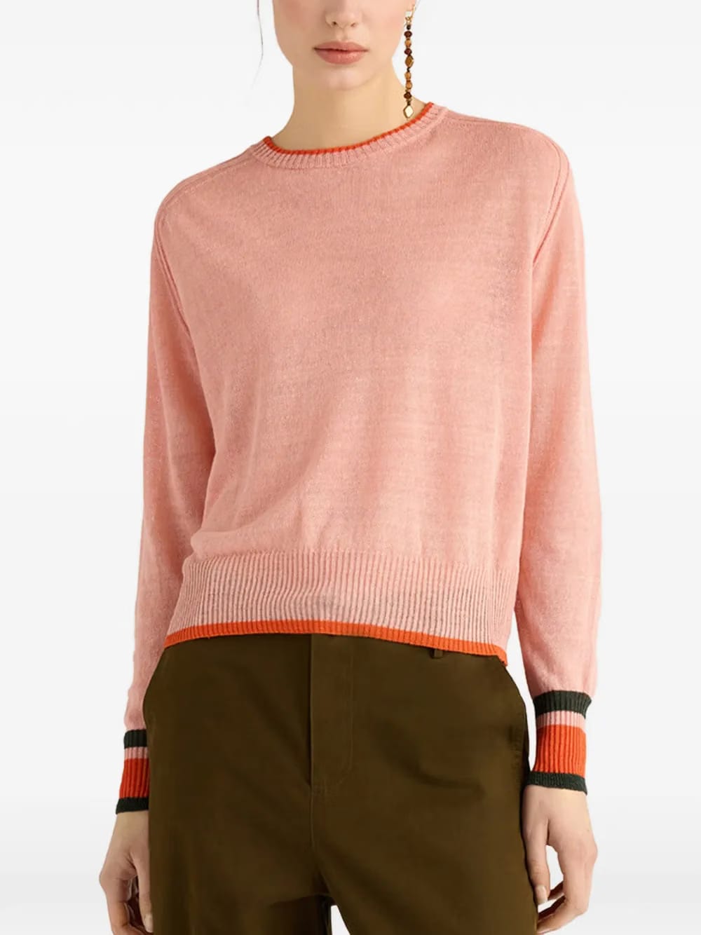 Rio contrasting edges sweater