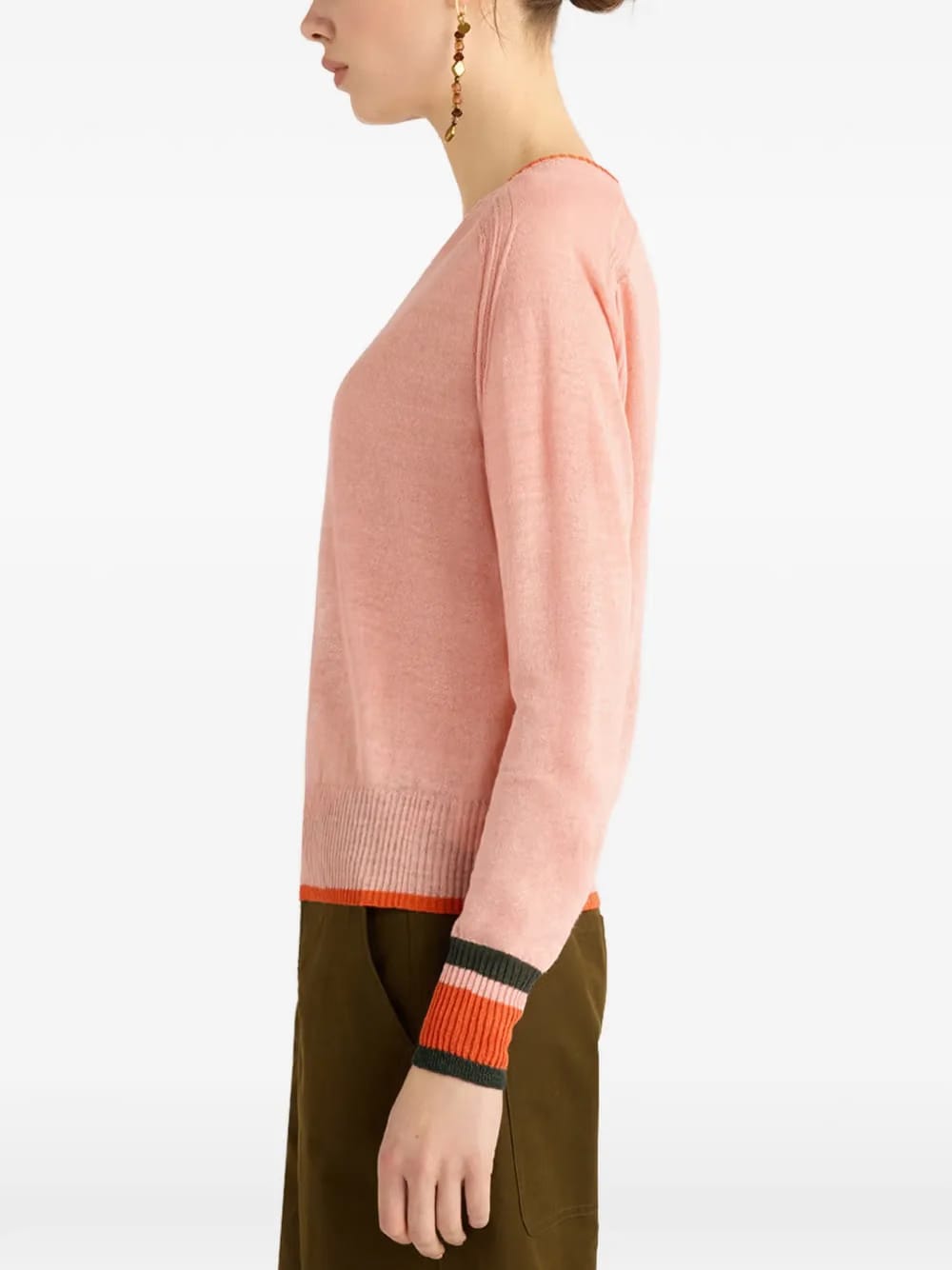 Rio contrasting edges sweater