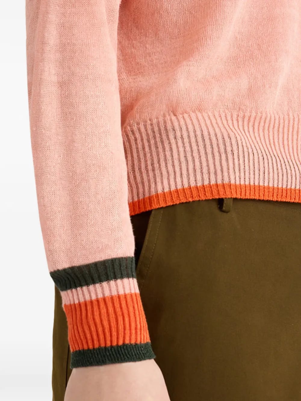 Rio contrasting edges sweater