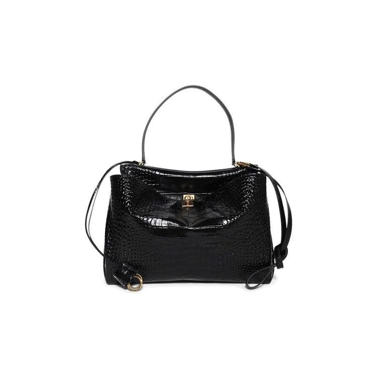 Balenciaga Rodeo Large Handbag Black