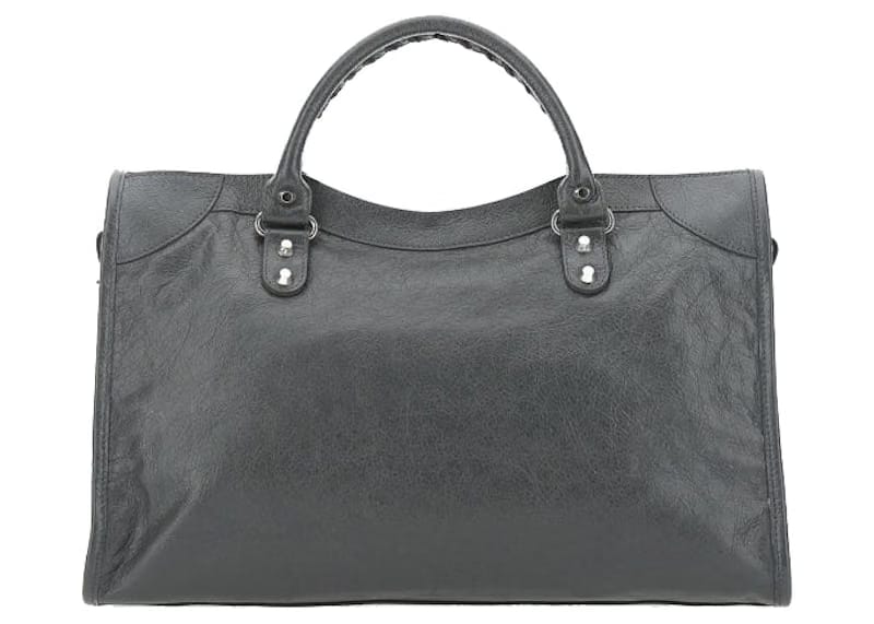 Balenciaga City Classic Handbag Medium Gray