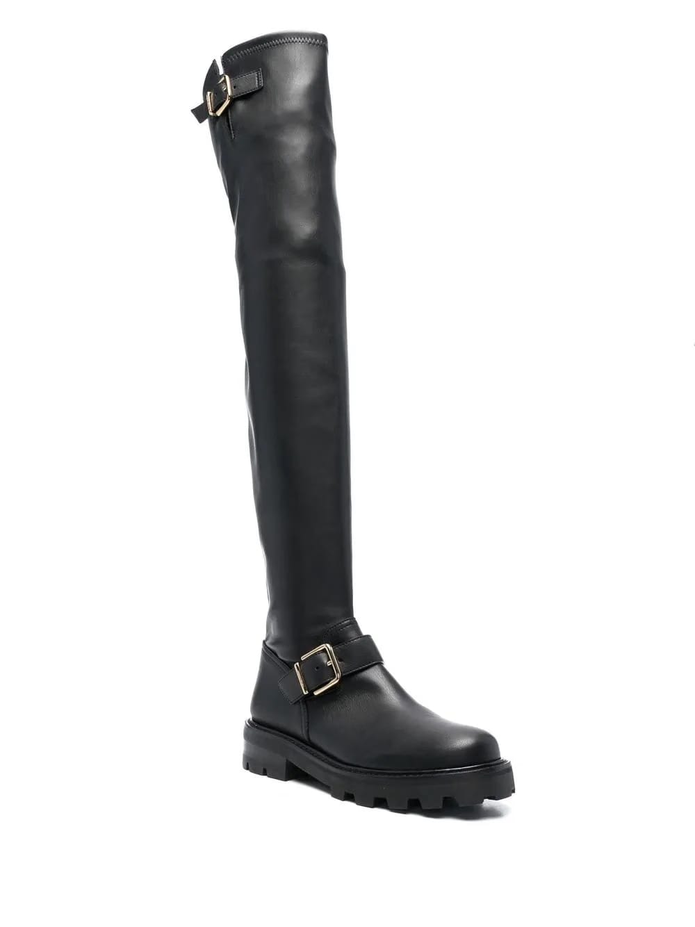 Biker ll knee-high boots