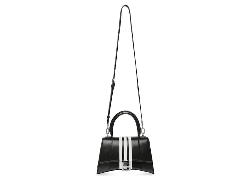 Balenciaga x adidas Hourglass Small Handbag Black