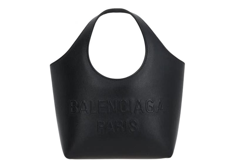 Balenciaga Mary-Kate XS Smooth Leather Handbag Black