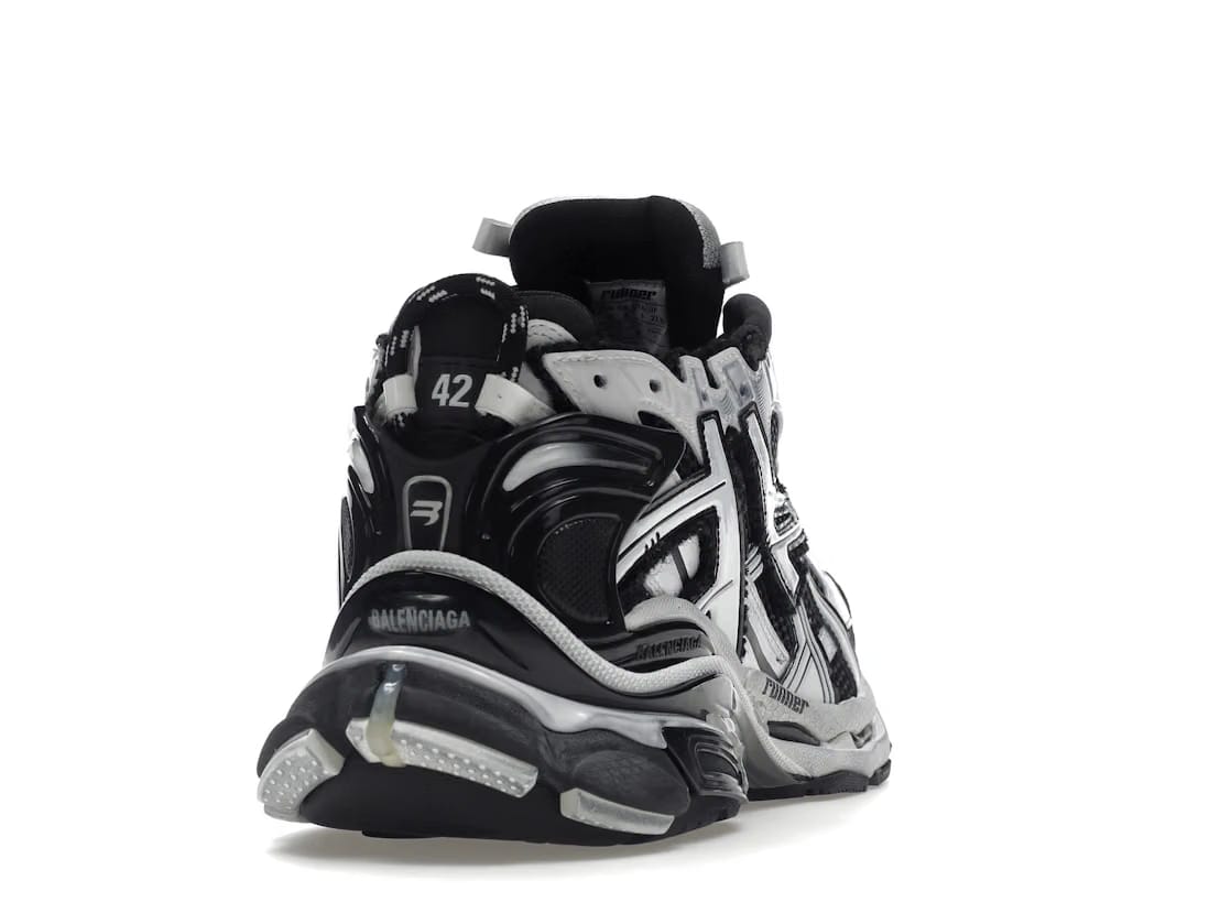 Balenciaga Runner White Black White